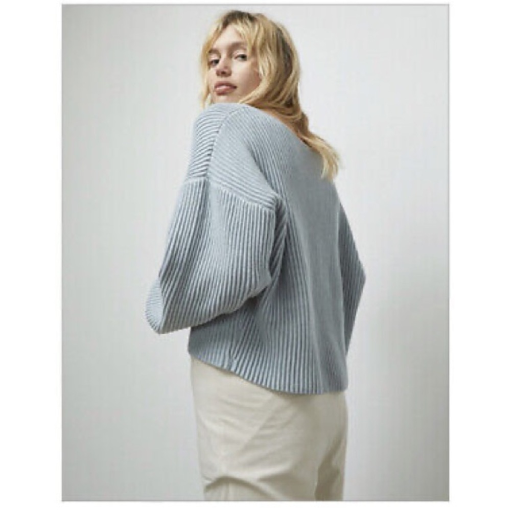 Lunya Silk Prima Ribbed Sweater - Picture 6 of 8